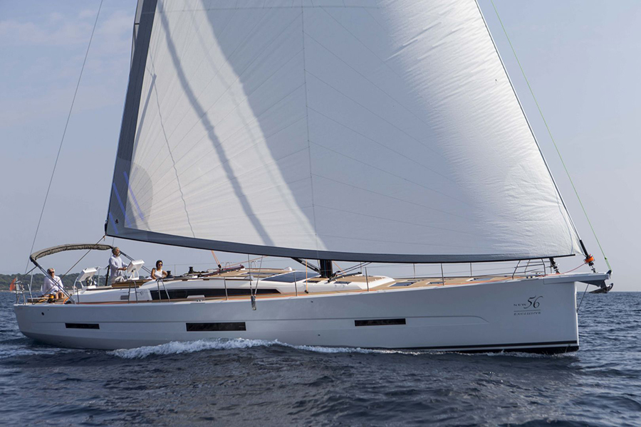 Dufour 56 sailing