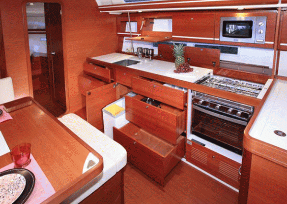 Dufour 450 Galley