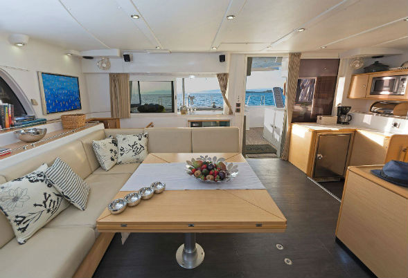 Lagoon 500 - Idea- Saloon