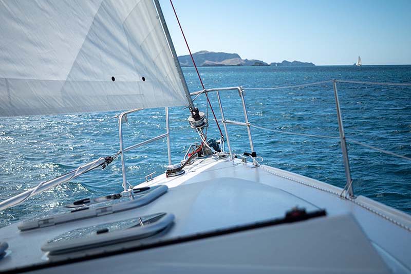 Elliott 1150 Denim foredeck