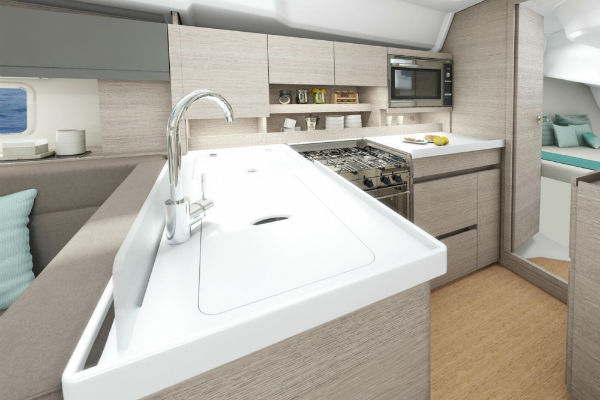 Hanse 458  Galley