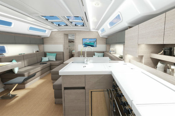 Hanse 458  Galley