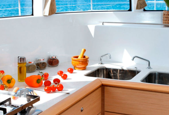 Lagoon 500 - Idea- Galley