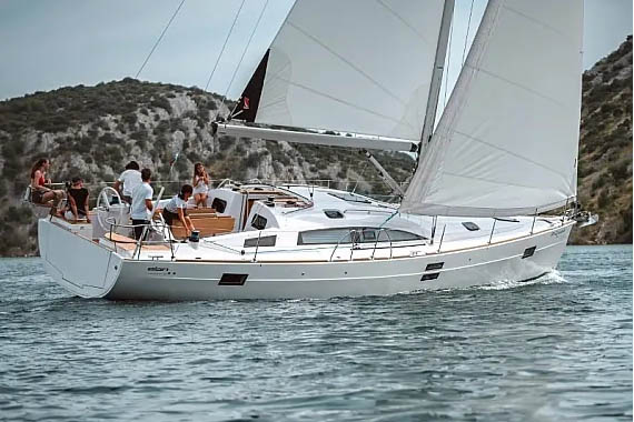 Elan Impression 45.1 under sail