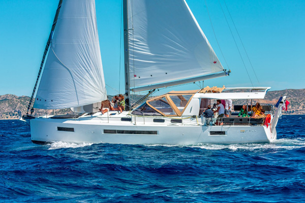 Sun Loft 47 under sail