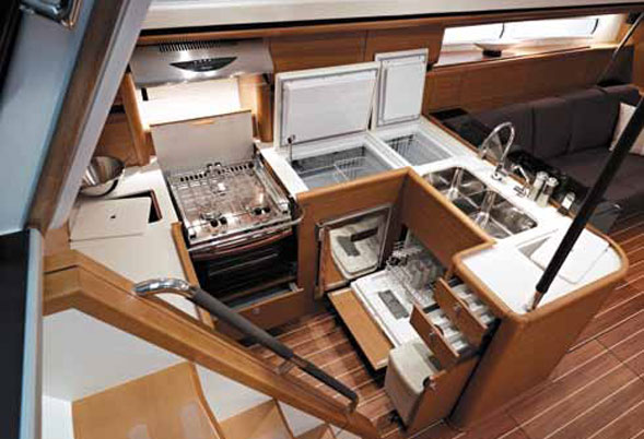 Jeanneau 57 Galley