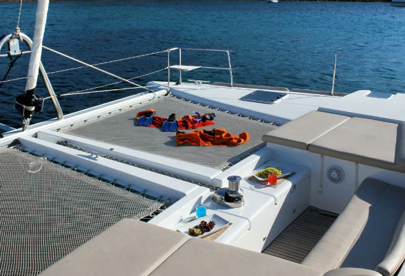 Lagoon 500 - Idea- Foredeck