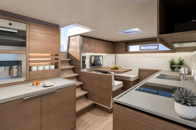 Lagoon Sixty 5 galley