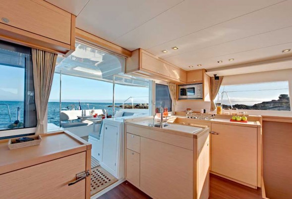 Lagoon 450 Galley