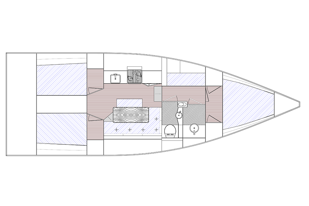 Elliot 1150 Denim layout