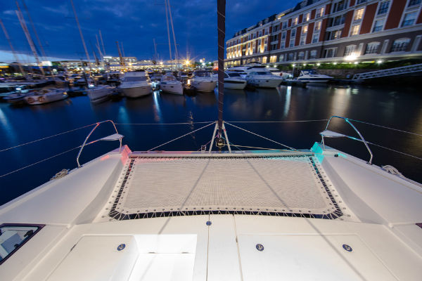 Leopard 40 Foredeck