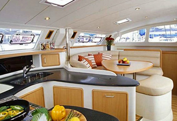 Leopard 43 Galley