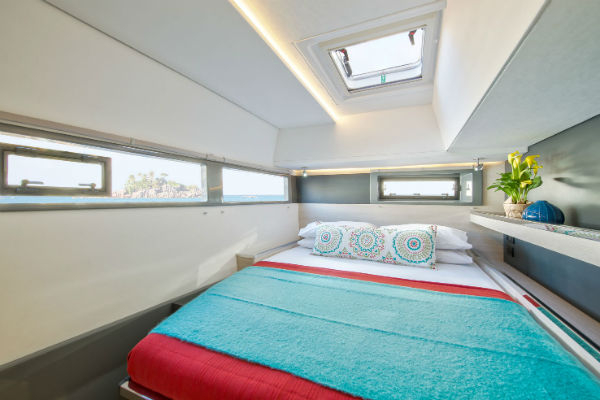 Leopard 45 Owners Cabin 