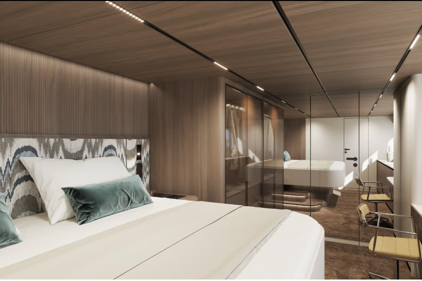Moon Power 70 master suite