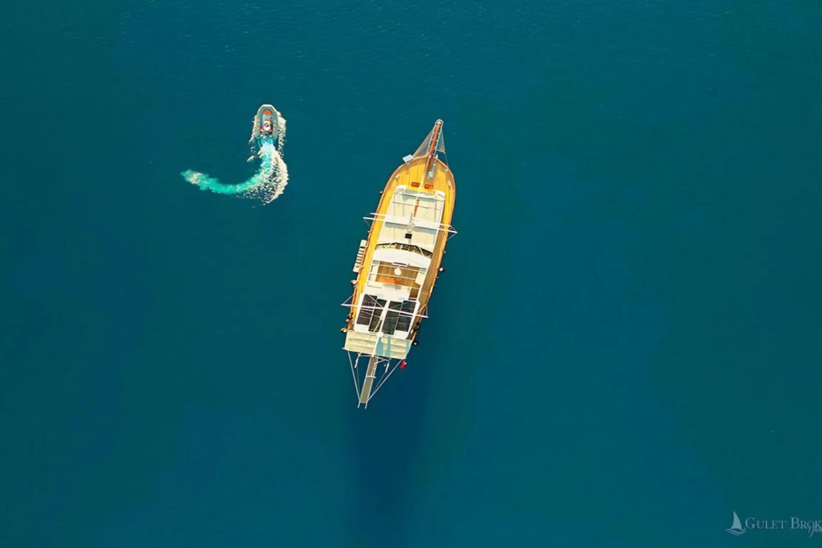 The Gulet Motto from above