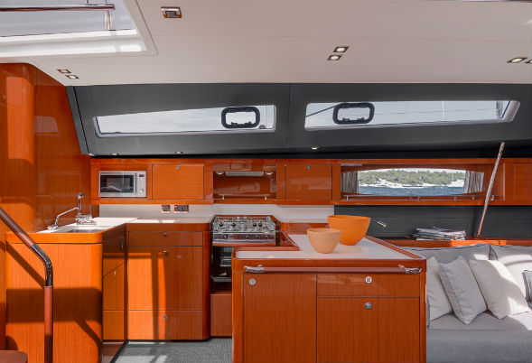 Oceanis 60 Galley