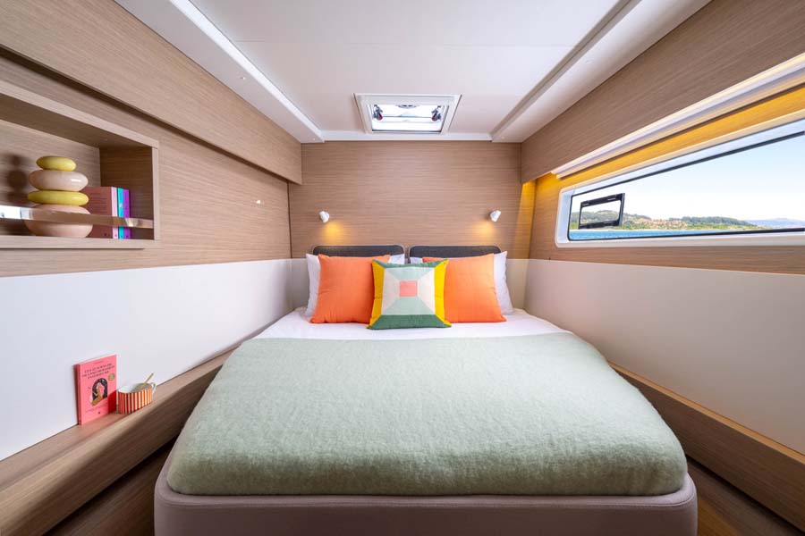 Lagoon 43 cabin