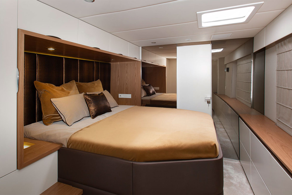 Sunreef 60 Sinata master cabin