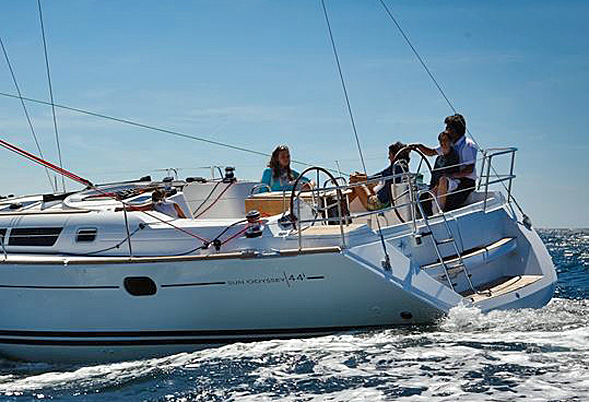 Sun Odyssey 44i Stern