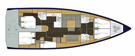 Bavaria C55 5-cabin