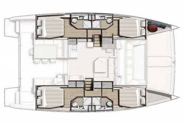 Bali 4.5 Serenity layout, Bay Of Islands, NZ