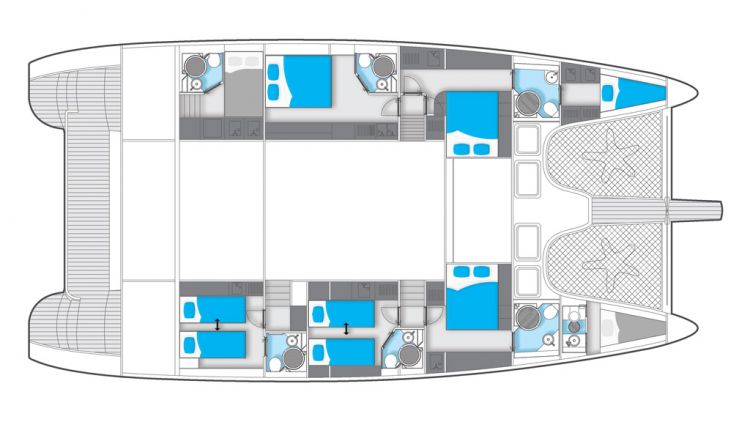 Sunreef 70 - 'Muse' - Layout