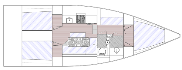 Elliot 1150 Denim layout