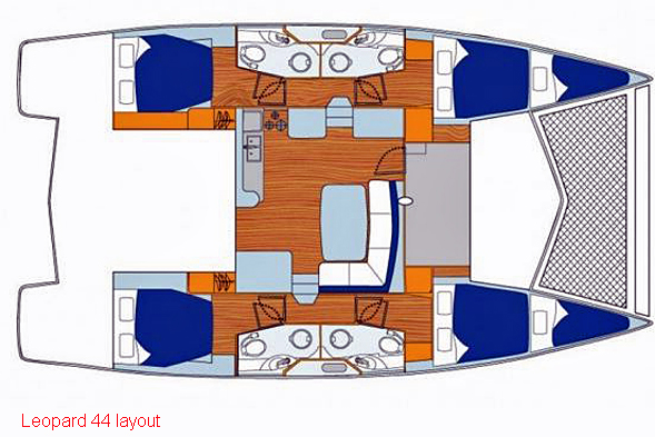 Leopard 44 Layout