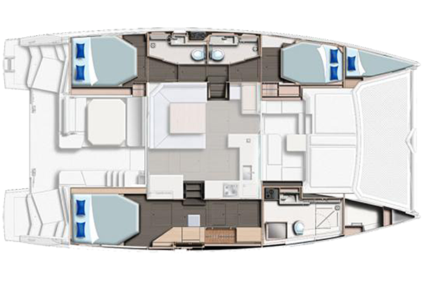 Leopard 45 - 3 double layout