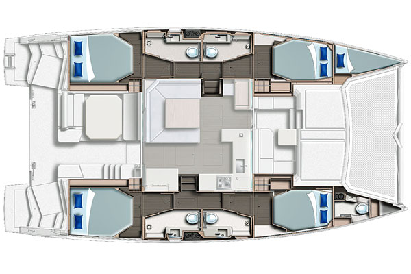 Leopard 45 - 4 double layout