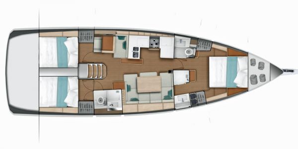 Sun Odyssey 3 double layout