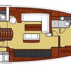 Oceanis Yacht 62 Hippo V layout
