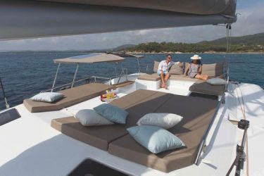 Saba 50 cabin-top relaxation