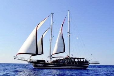 Tersane IV under sail
